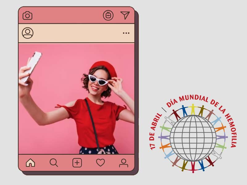 Reto prenda roja del día mundial de la hemofilia
